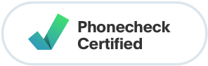 PhoneCheck Certified logo